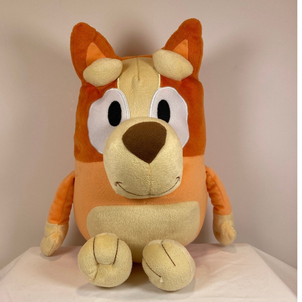 Bluey Bingo Plush Stuffed Animal Toy Jay Franco 12 Inch Orange Heeler Dog‎